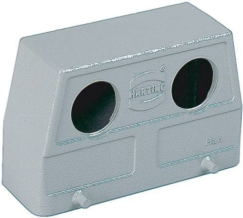 HARTING Tüllengehäuse 09 30 024 0663 in Silber aus Aluminium - Bild 1