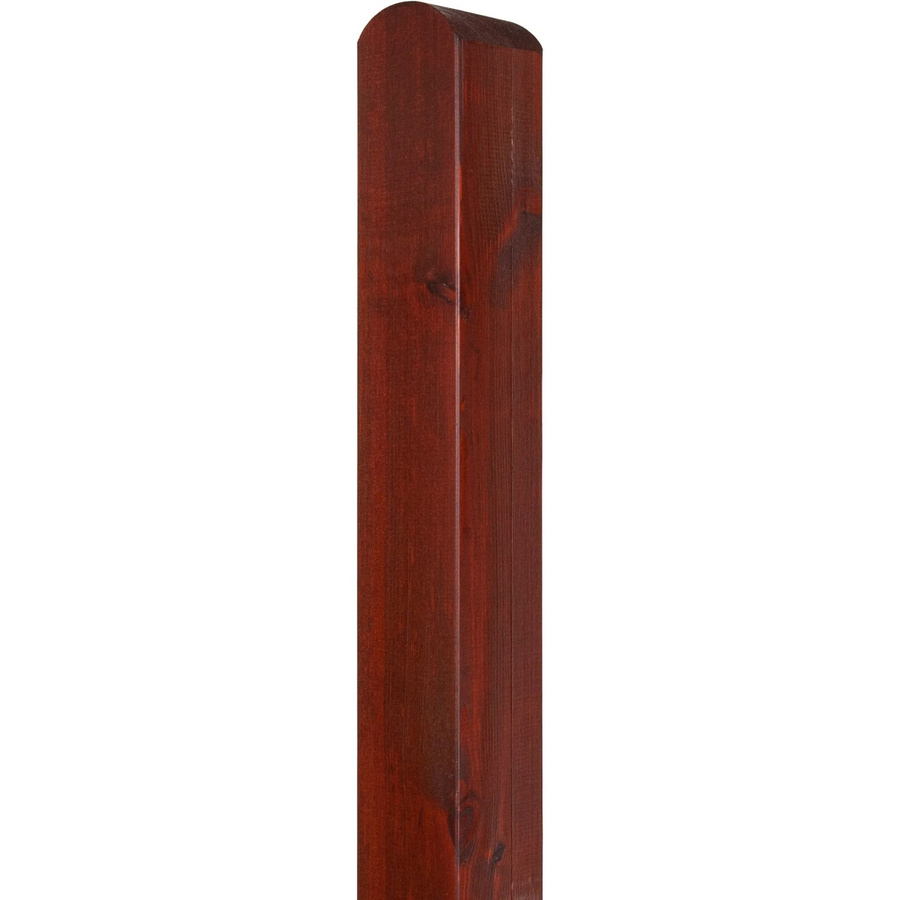 Andrewex Zaunpfosten Glatt aus Holz Braun B/T/H: 9 x 9 x 95 cm - Bild 2