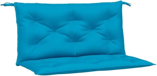 vidaXL Gartenbank-Auflagen 2 Stück Hellblau aus Oxford-Gewebe B/T/H: 100 x 50 x 7 cm - Bild 1