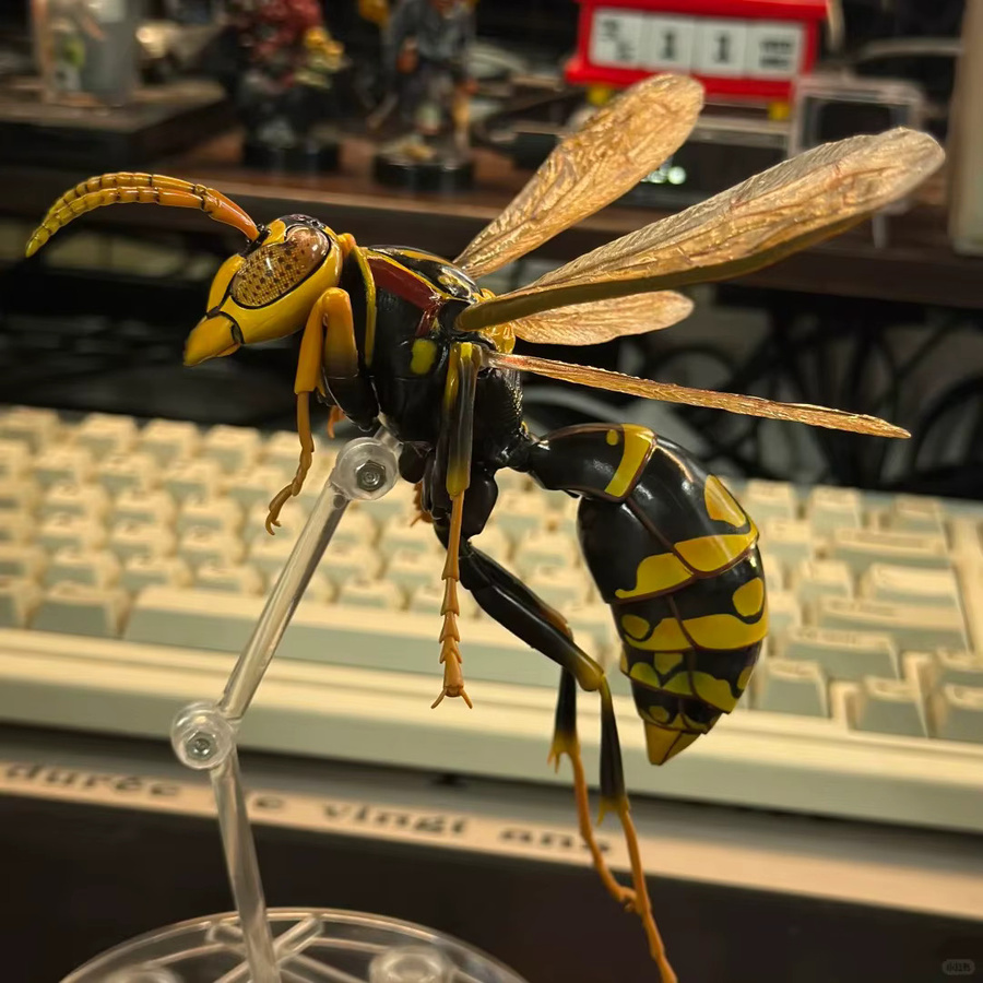 Bandai Advance Paper Wasp, Sammlermodell-Spielzeug, Gelb, Kunststoff - Bild 2