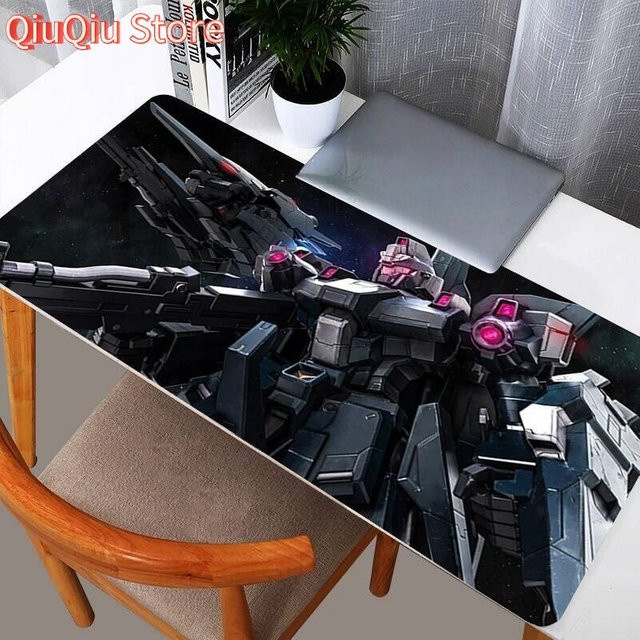 Bandai Sazabi Gundam Gaming-Mauspad in Rot und Multicolour, wasserdichte und rutschfeste Schreibtischunterlage - Bild 1