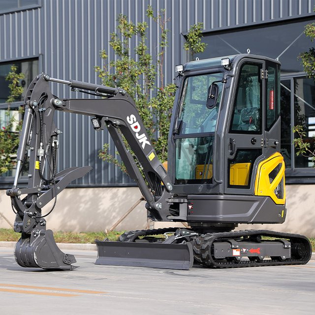 SDJK Kompakt-Minibagger als multifunktionaler Mehrzweckbagger mit 2 Tonnen oder 3 Tonnen Tragkraft - Bild 1