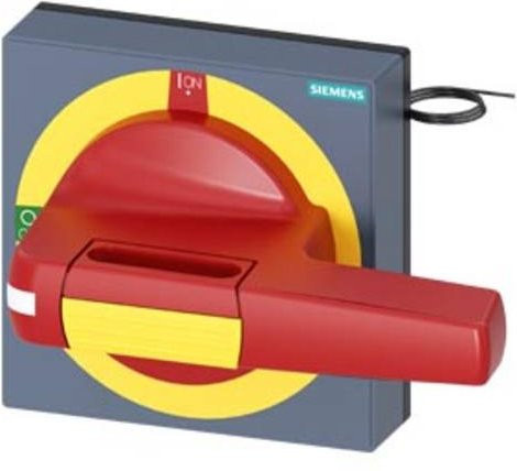 Siemens Handhabe in Rot und Gelb 8UD18412CF05 - Bild 1