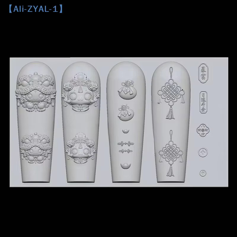 JETTING Silikonform für Nagelzubehör, Glänzend - Bild 2