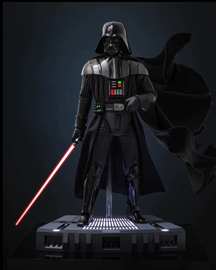 HEROCROSS Star Wars Darth Vader Actionfigur, mit Licht und Sound, 30 cm - Bild 1
