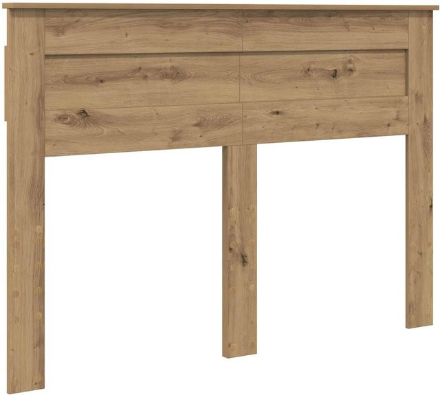 vidaXL Kopfteil in Artisan-Eiche, Breite: 140 cm, Farbe: Braun - Bild 1