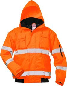 SAFESTYLE Warnpilotenjacke Roland in Gelb und Orange, Größe S, nach EN ISO 20471 Klasse 3 - Bild 1