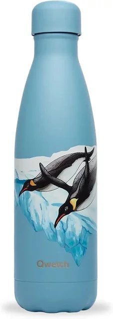 Qwetch Originals Isolierflasche Banquise in Blau, 0,42 l - Bild 1