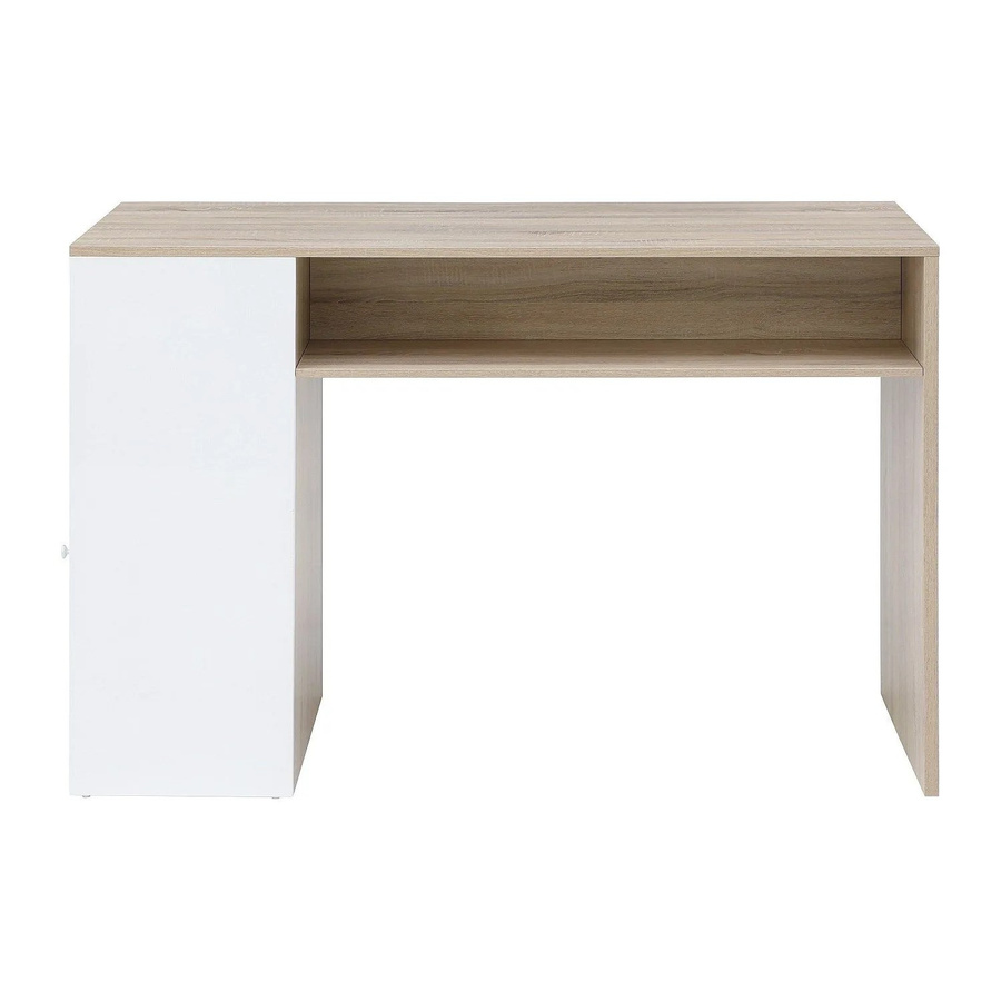 Vente-unique Bar Niraya aus Holz in Naturfarben Hell und Weiß, Breite: 150 cm - Bild 1