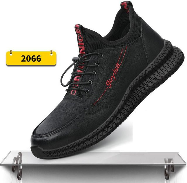 Wasserdichte Sicherheitsschuhe für Herren von Fashnics in Schwarz, Größe 41 - Bild 1