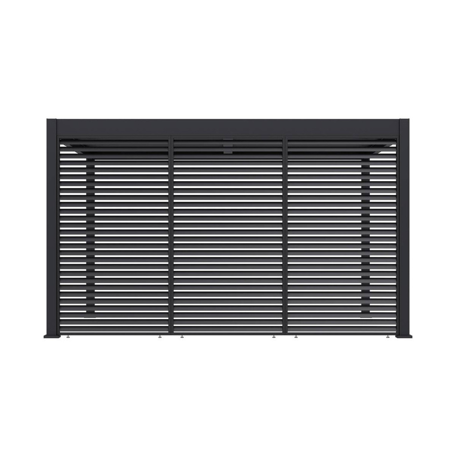 Paragon Outdoor Lamellen Sichtschutz Grand Tuscan für Pergola aus Aluminium, Grau, B/H: 135 x 234 cm - Bild 7