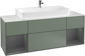 V&B Waschtischunterschrank Finion in Lackausführung, B/T/H: 160 x 50,1 x 50,1 cm - Bild 1