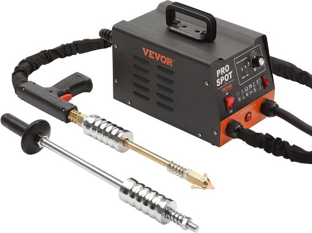 Stud Welder Dellenreparatur-Kit MB 3 kW Punkt-Schweißgerät mit 6 Schweißmodi in Schwarz - Bild 1