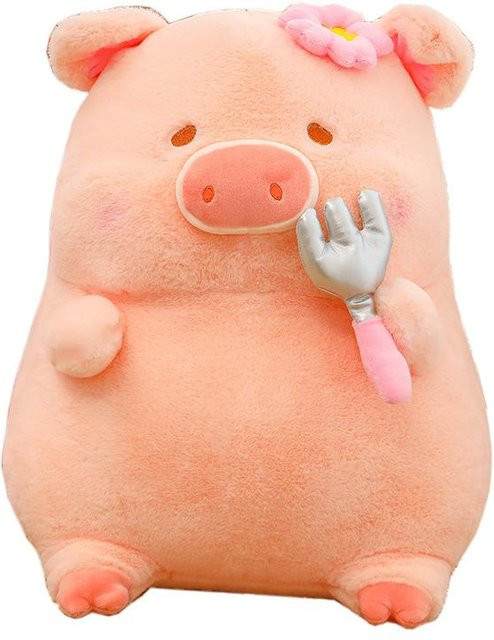 Binchi Keji Travel Lulu Schwein Puppe, Plüsch, 45cm, ab 14 Jahren - Bild 1