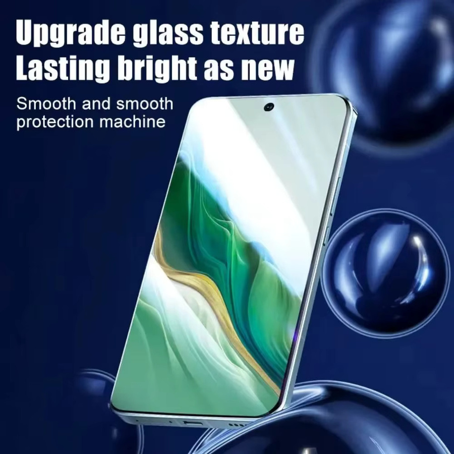 2 Stück gehärtete Glas Displayschutzfolie für Honor 200, 90, 80, 70, 60 Pro und Magic 6, 5, 4, 3, transparent - Bild 4