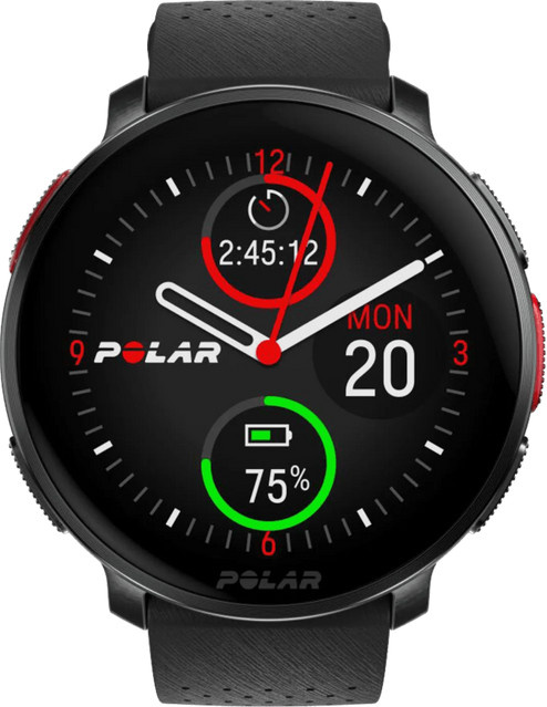 Polar Smartwatch, Schwarz, Silikon, Rund - Bild 2