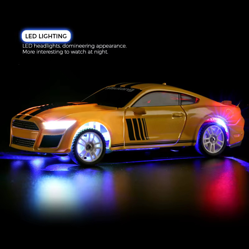 WLtoys K4308 Drift-Rennwagen, 1:43, mit LED-Lichtern, 4WD-Gyroskop, RTR-Fernsteuerungsauto - Bild 5
