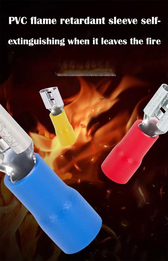ELEXANGCO Isolierte Elektrische Schnelltrenn-Kabelverbinder Set mit Stecker und Buchsen 2,8/4,8/6,3 mm für 20-16/16-14/12-10 AWG - Bild 3