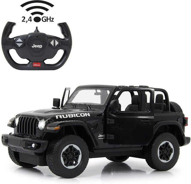 JAMARA Jeep Wrangler JL RC Auto 1:14 schwarz ab 6 Jahren - Bild 5