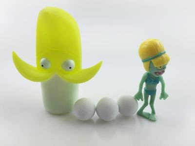 Yiran toy 1 Plants vs Zombies Erbsenschießer PVC Actionfigur - Bild 1