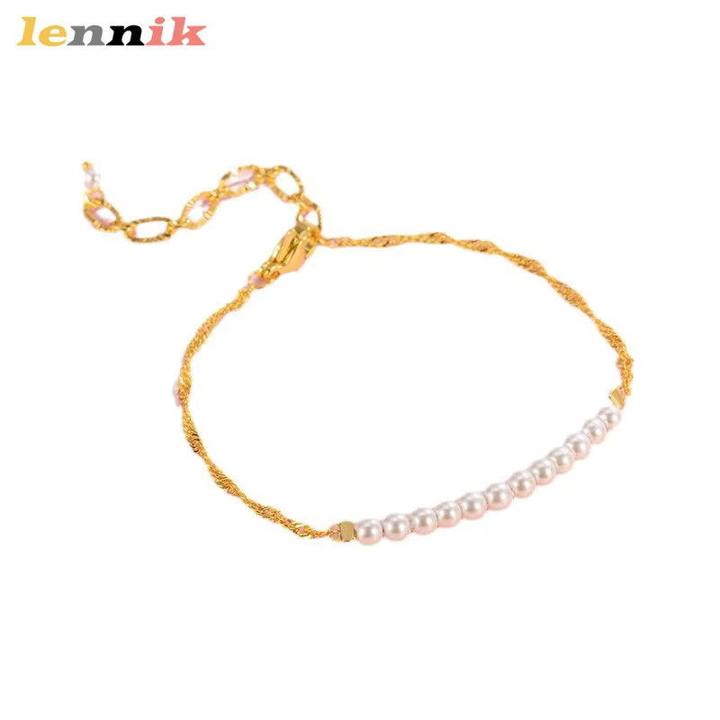 LENNIK Armband, Perle, Gold, Damen - Bild 3