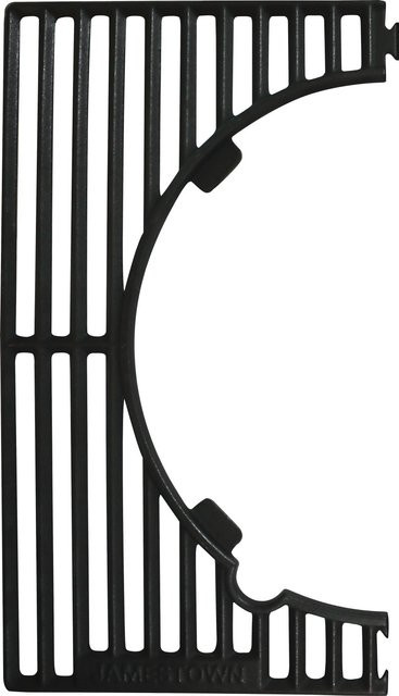 Modularer Halbgrillrost für 2- und 4-Brenner-Gasgrills der Serie Maddox in Schwarz - Bild 1