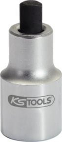 KS Tools 1/2 Zoll Flansch-Spreiz-Bit-Stecknuss aus Chrom-Vanadium in Silber - Bild 1