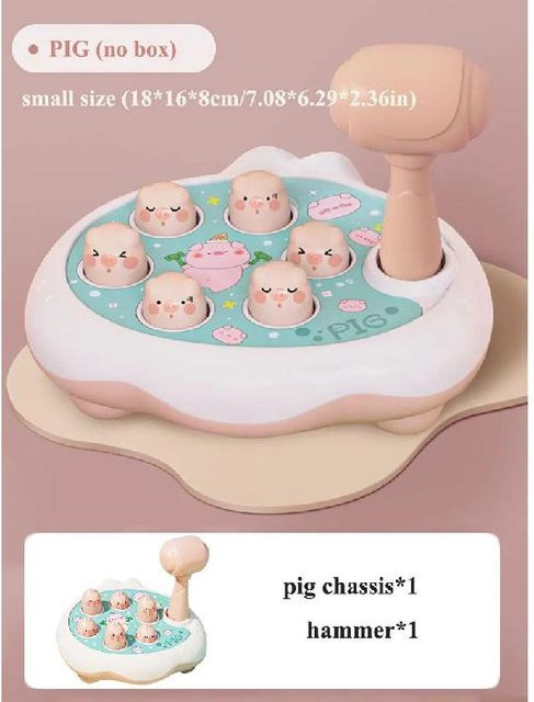 okhaowu Pig Baby Toy Montessori Learning Game, Puzzle, ab 3 Jahre - Bild 1