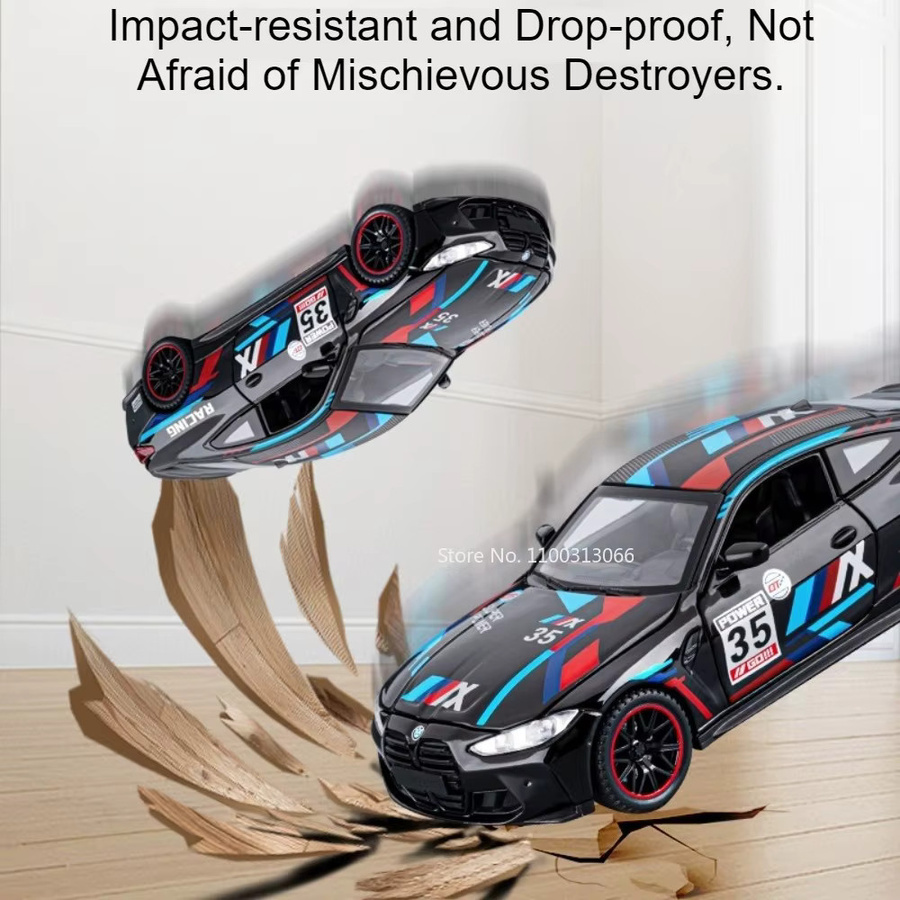 caipo M4 Spielzeugauto, Modell, 1:32, Metall, mit Licht und Sound - Bild 5