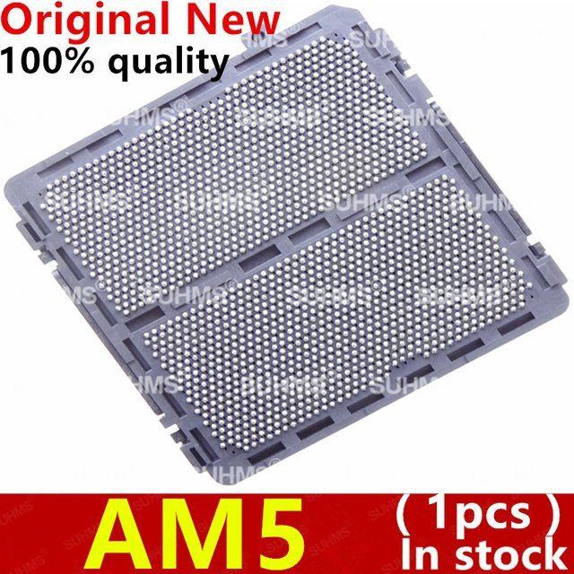 SUHMS AM5 LGA 1718 CPU Sockel Halter mit Lötkugeln in Grau - Bild 1