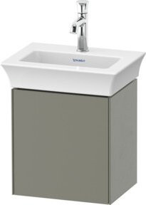 Duravit Waschtischunterschrank White Tulip in Steingrau matt, Wandmontage, B/T: 38,4 x 29,8 cm - Bild 1