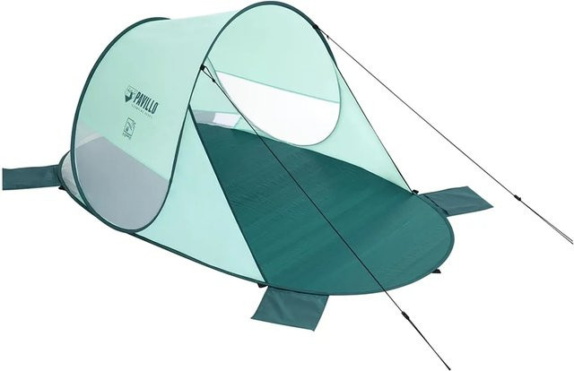 Pavillo Pop-Up Strandmuschel Beach Quick 2 Tent mit UPF 80, B/T/H: 200 x 120 x 90 cm - Bild 1