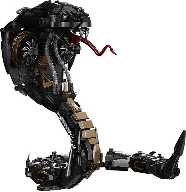 Cyberpunk Mechanische Schlange, Bausteine, 1.000 Teile, ab 6 Jahren - Bild 1