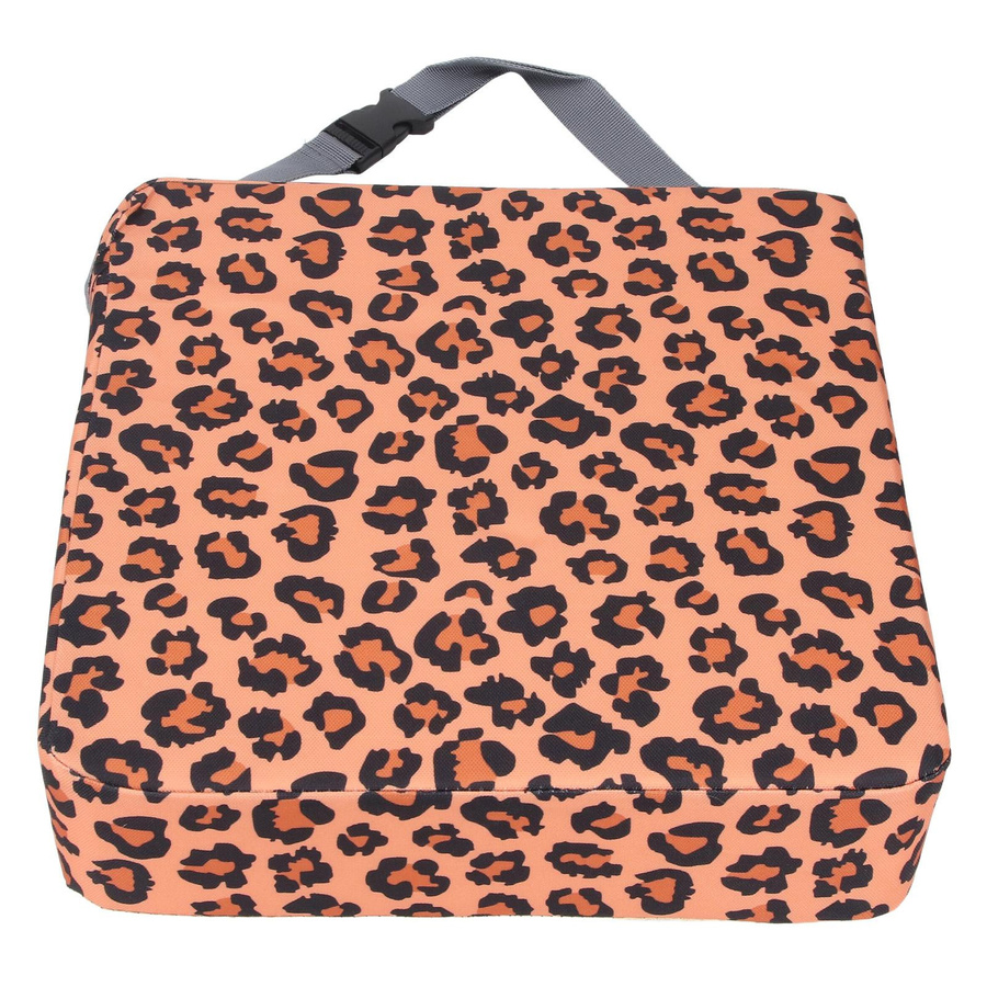 Neoglint Sitzerhöhung Kissen für Kleinkinder in Leopard Print, rutschfest, tragbar und waschbar, Multicolor - Bild 2