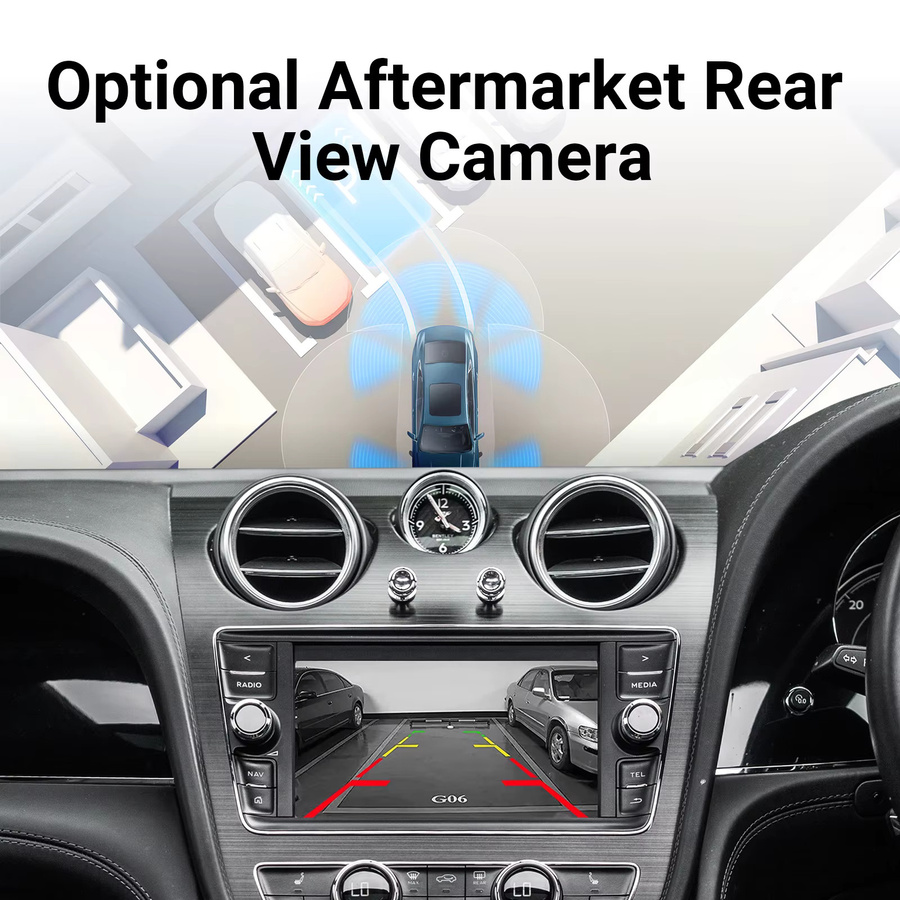 EzoneTronics OEM Bildschirm-Upgrade Decoderbox für Bentley Bentayga 2016–2019 mit CarPlay und Android Auto Retrofit Kit in Schwarz - Bild 5