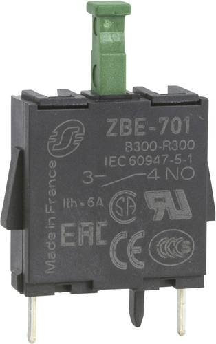 Schneider Electric ZBE701 Hilfsschalterblock, 10 Stück, Schwarz - Bild 1