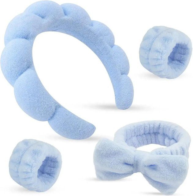 Rd lala Stirnbänder für Damen, 4 Stück, weiß - Bild 1