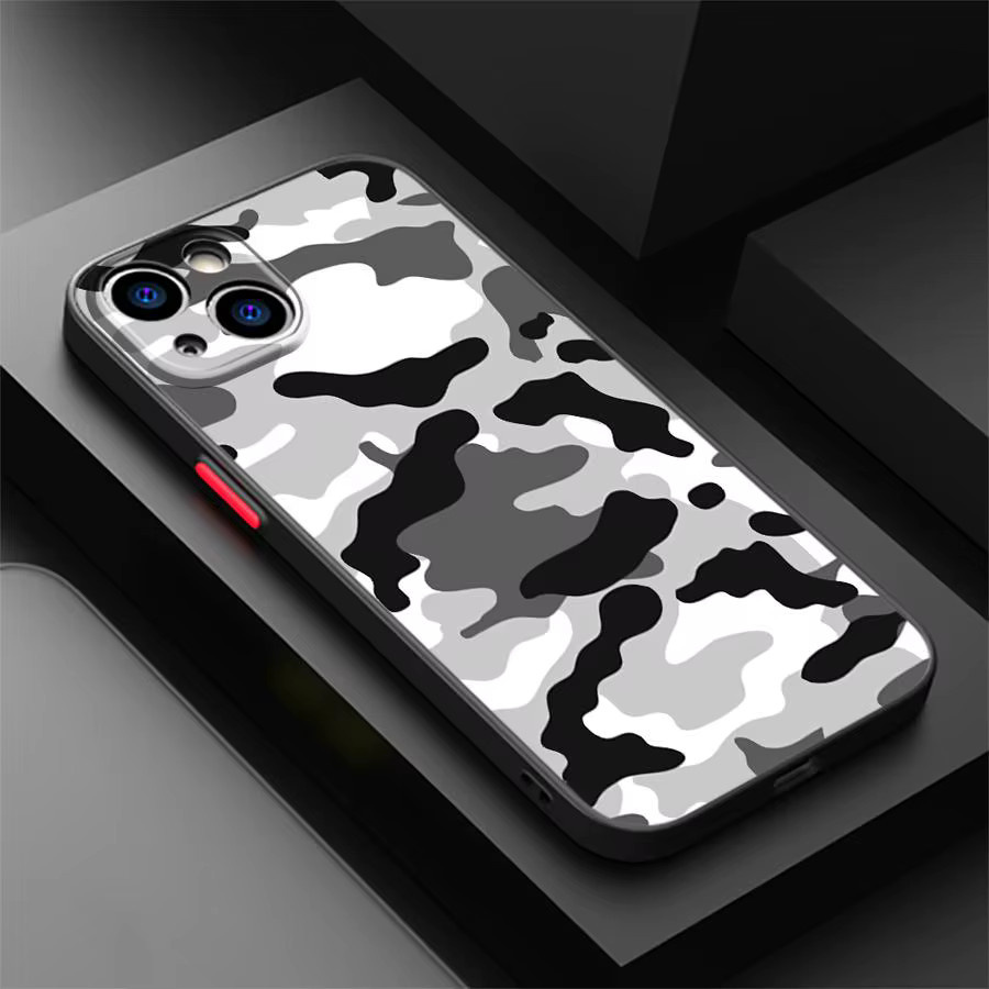 Schutzhülle mit Tarnmuster für iPhone in verschiedenen Modellen, Multicolour - Bild 1