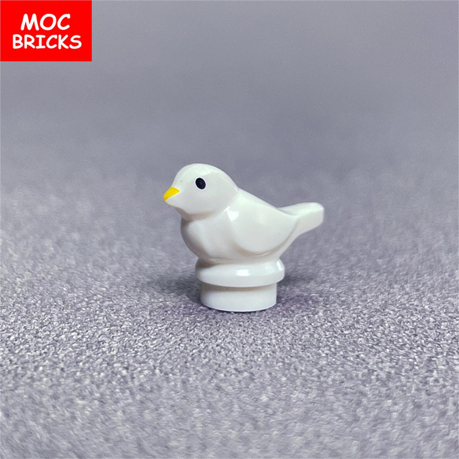 Yiran toy MOC Bausteine Spatz Vogel Goldene Feder Konstruktionssteine - Bild 1