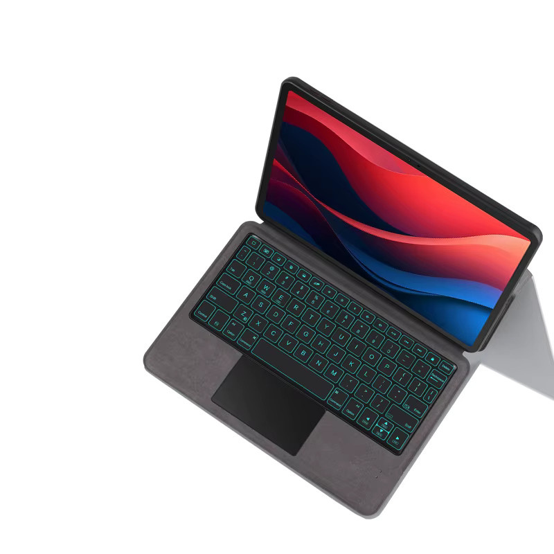 Ajiuyu Magische Hintergrundbeleuchtete Tastatur Hülle für Lenovo Tab M11 Xiaoxin Pad 11 Zoll tb331fc mit Spanisch Arabisch Portugiesisch und Koreanisch Layout - Bild 5