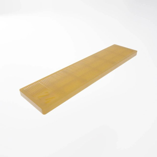Bauheld Verglasungsklötze aus Kunststoff in Transparent, 500 Stück, B/H/T: 100 x 20 x 4 mm - Bild 1