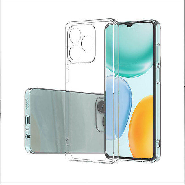 Honor X5C Plus Schutzhülle Ultra Dünne Transparente TPU Weiche Rückseite für Honor X5C X5 X5b Plus Klar - Bild 1