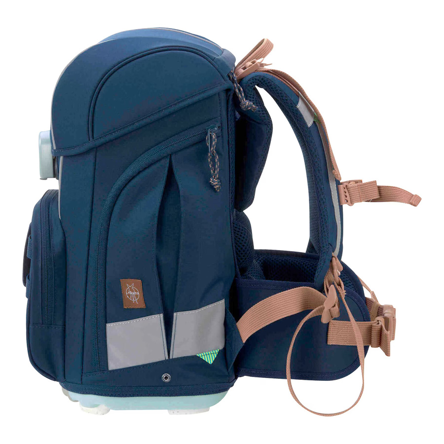 Lässig Schulranzen-Set Boxy Unique 7-teilig in Blau - Bild 2