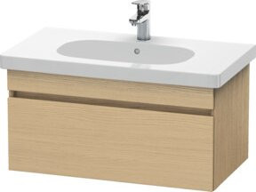 Duravit Waschtischunterschrank DuraStyle in Beige, wandhängend, B/T/H: 80 x 45,3 x 39,8 cm - Bild 1