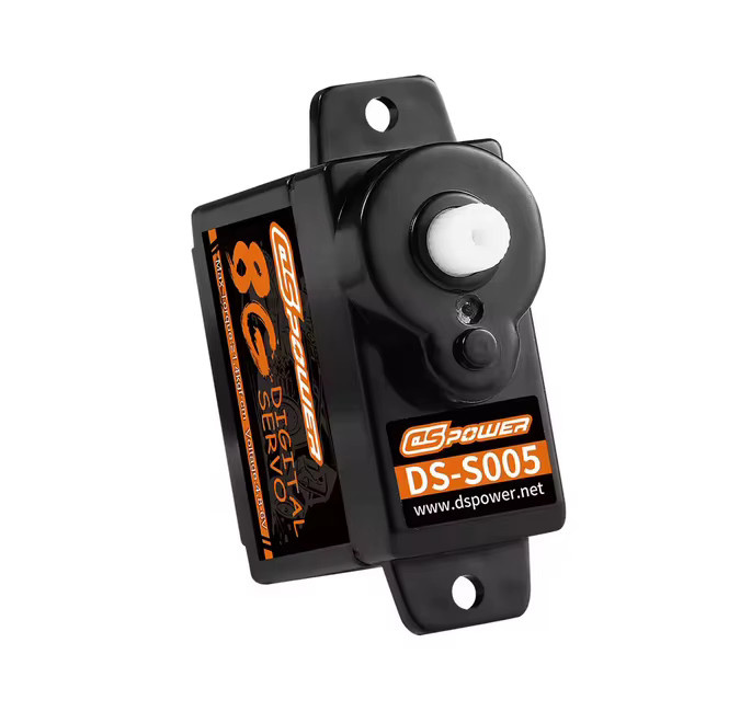 DSPOWER Micro Digital Kunststoff Getriebe Servo, Schwarz - Bild 2