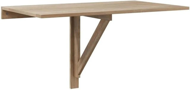 vidaXL Wandklapptisch aus Holzwerkstoff in Braun, B/T: 100 x 60 cm - Bild 1