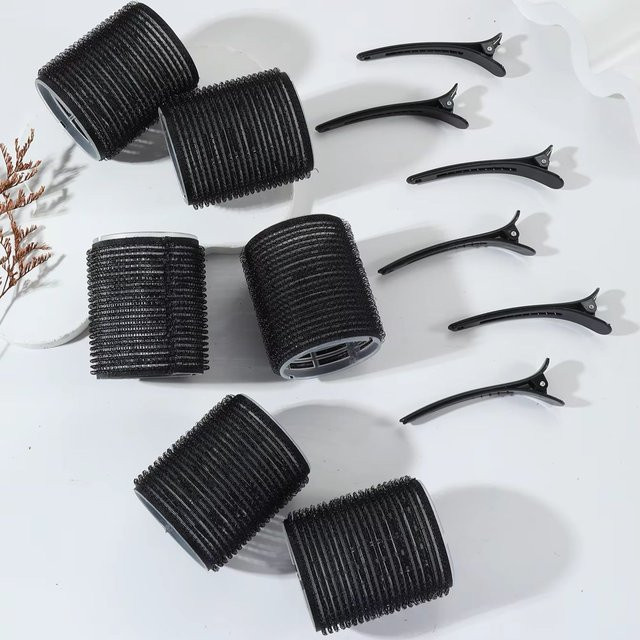 12-teiliges Lockenwickler-Set für Echthaarperücken, ohne Hitze - Bild 1