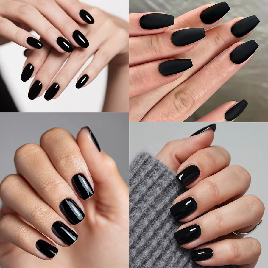 KODIES GEL Nagellack, Black, Glänzend - Bild 6