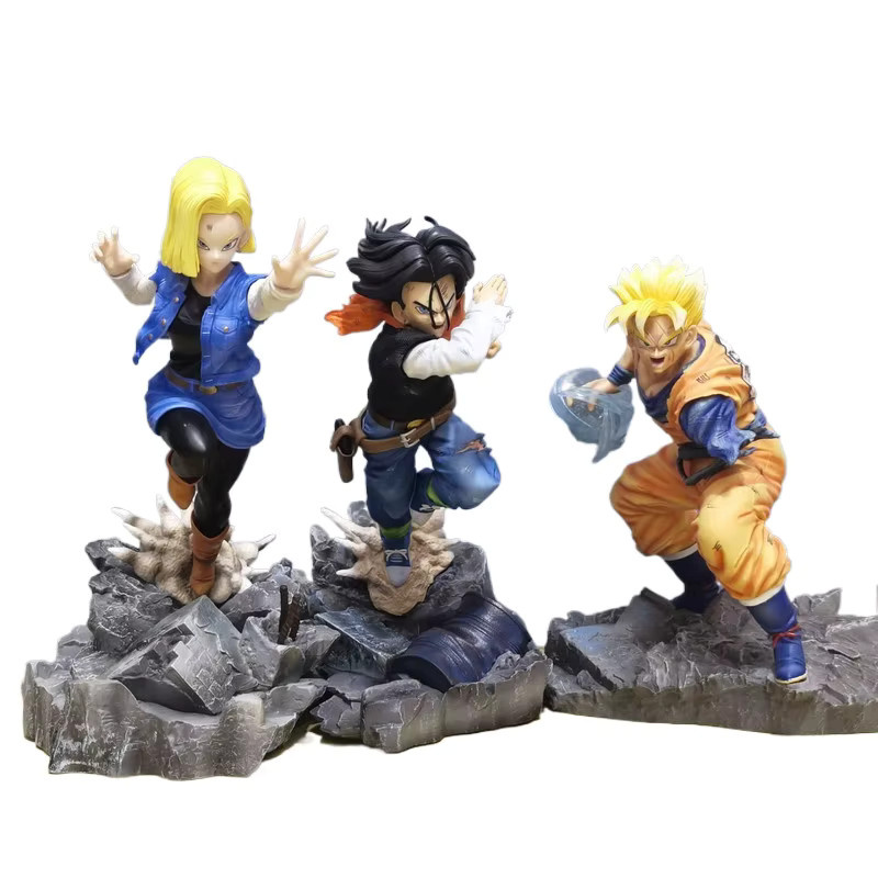 Bandai Dragon Ball Super Saiyan Android 17 Gk Shadow Trace, Anime-Charakterfigur, Bunt / Mehrfarbig - Bild 2