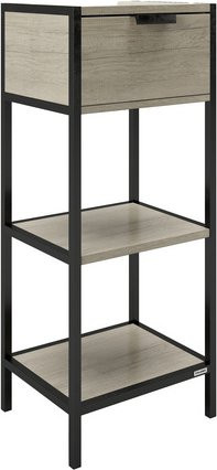 Playboy by Phoenix Badregal in Eichefarben und Beige, B/H/T: 37 x 90 x 30 cm - Bild 1